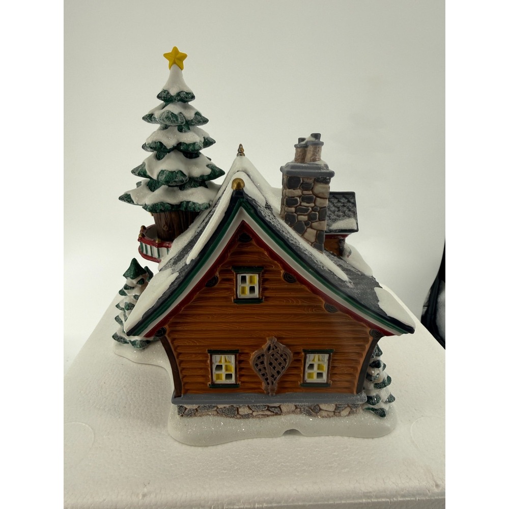 Department 56 North Pole Series Santa's Get-Away Gift Set 2011 House 3 Pc READ - Picture 6 of 9